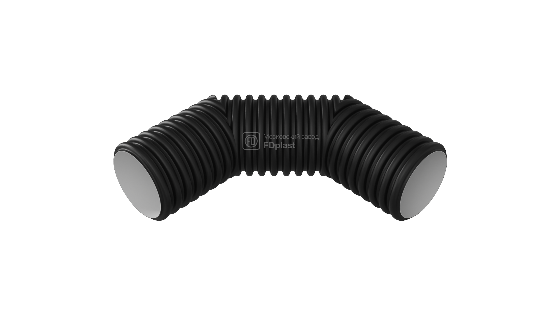 Отвод ПЭ 90° FDplast SN8 OD/ID 110/94 мм
