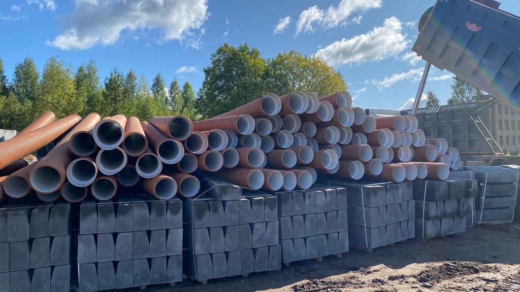 Новый объект с трубами FDplast