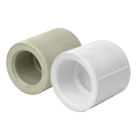 Муфта FDplast PN25 20 мм серая